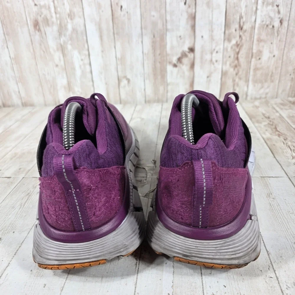 Hoka One One Gaviota 2 Womens Purple Orange Running Shoes 1099630 GJBM Size 11